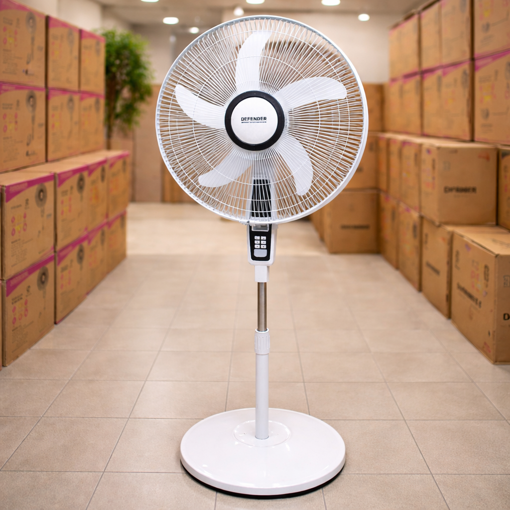 Defender 18 inch rechargeable fan