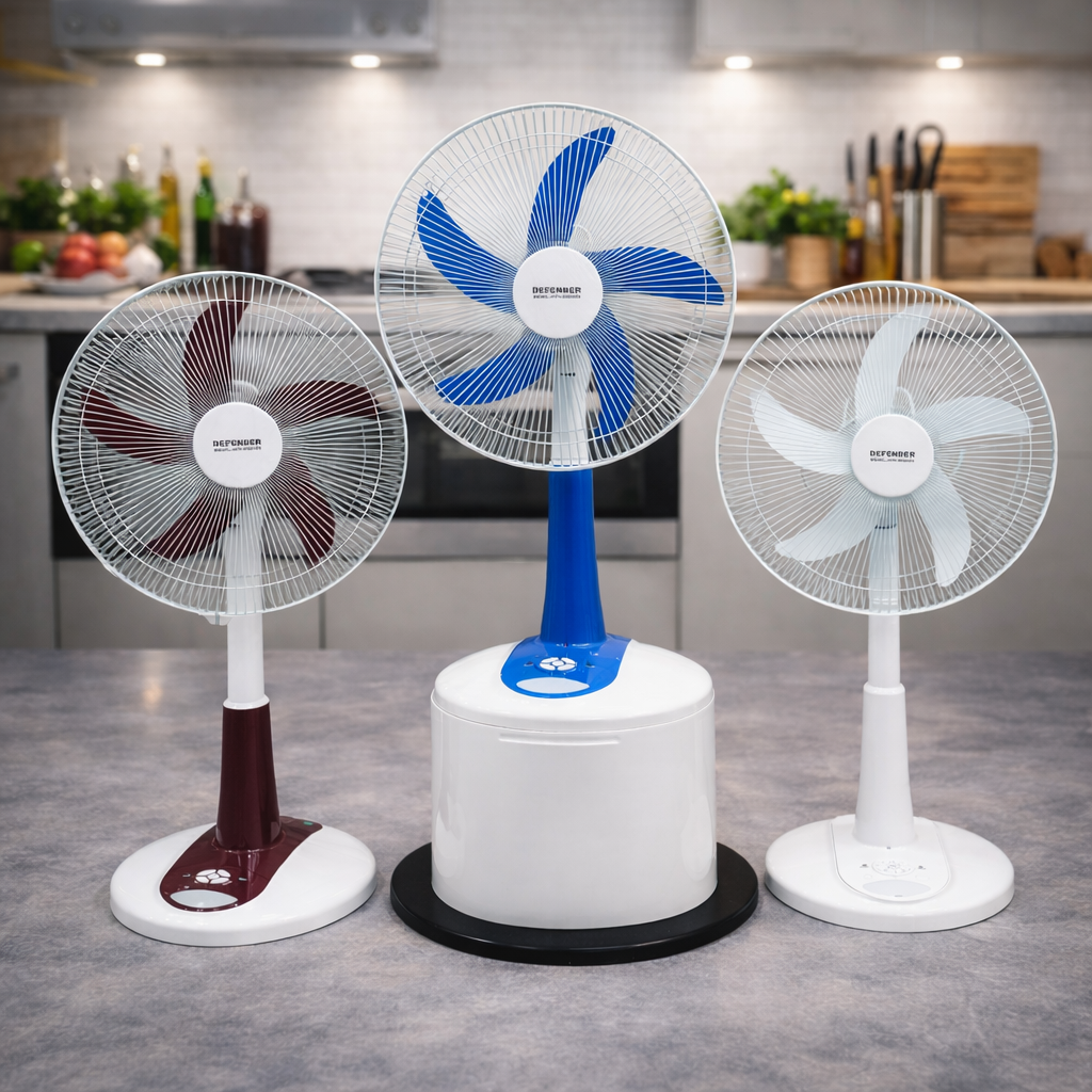 Defender Rechargeable Charger Fan